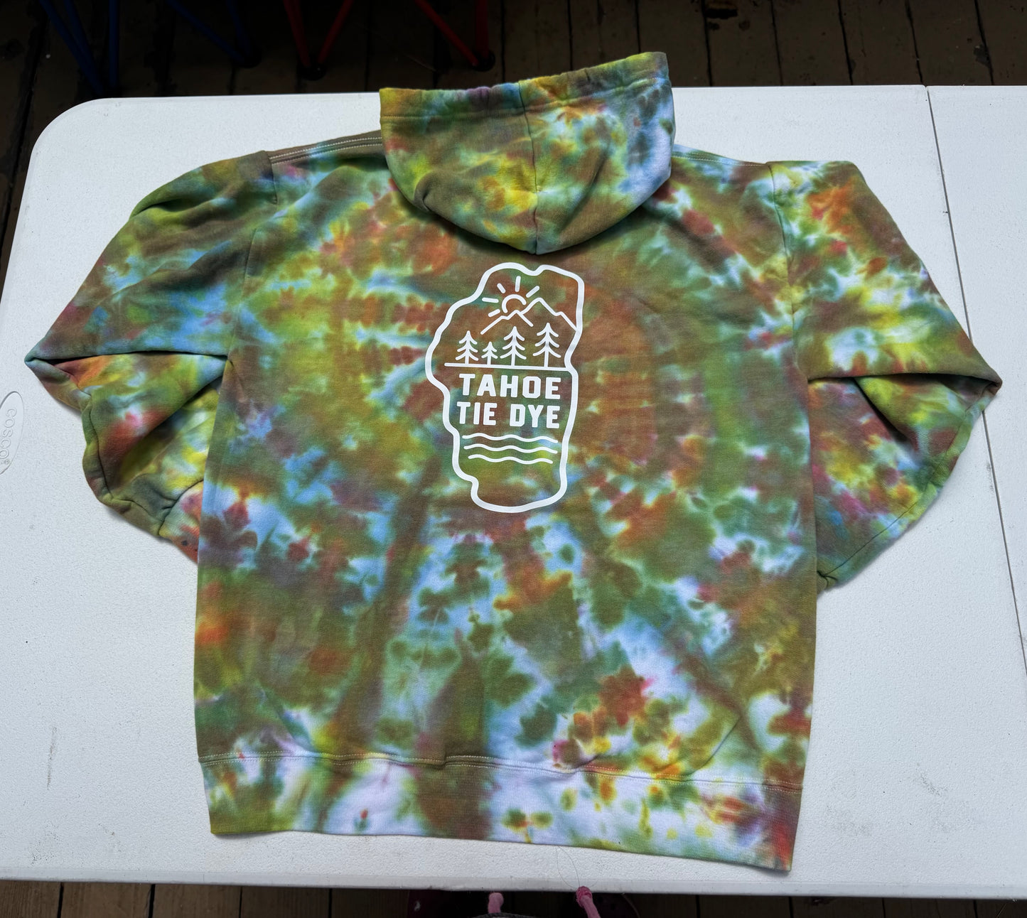 Medium Hoodie - large back logo *new logo*
