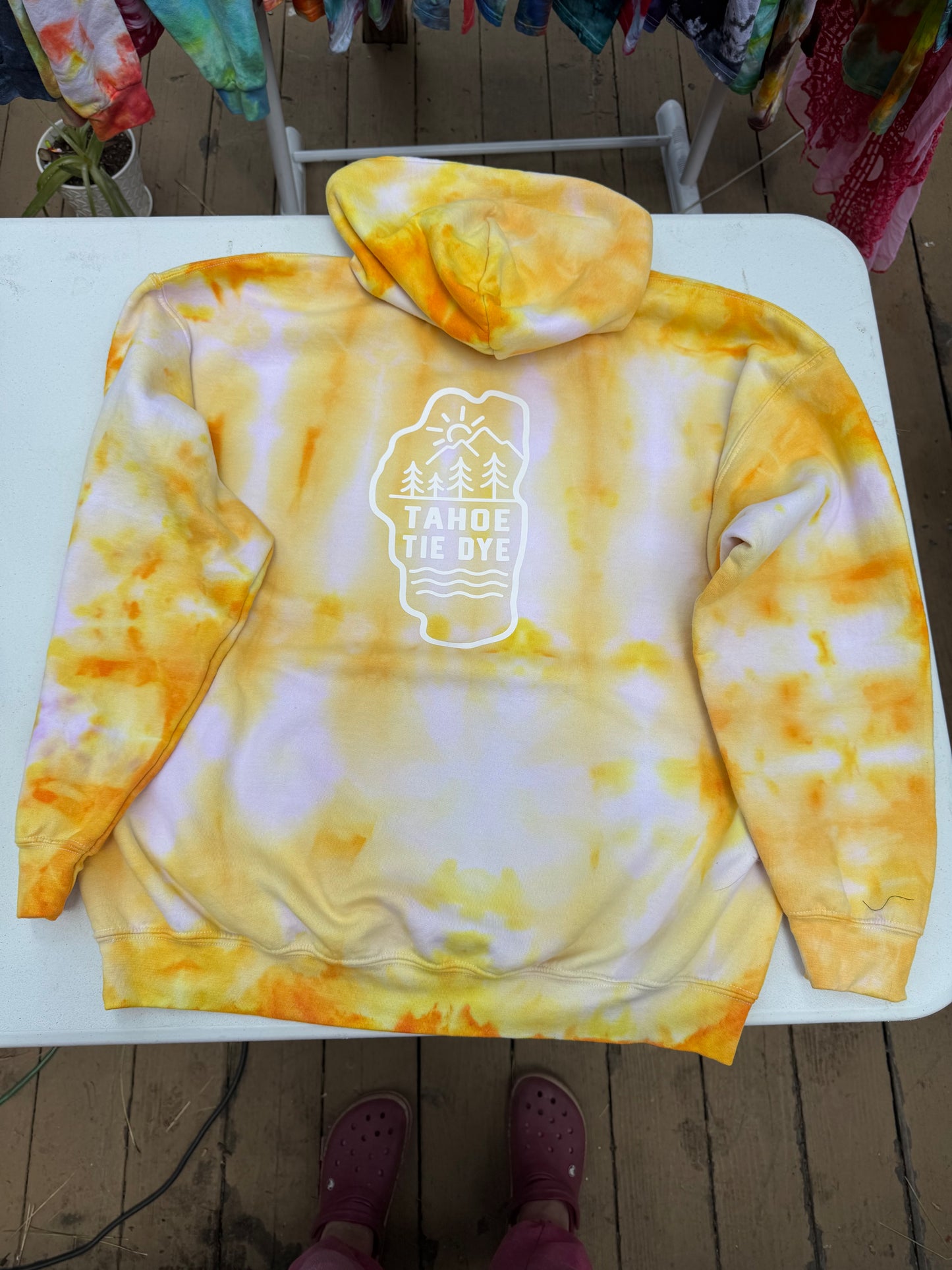 XL Hoodie - large back logo *new logo*