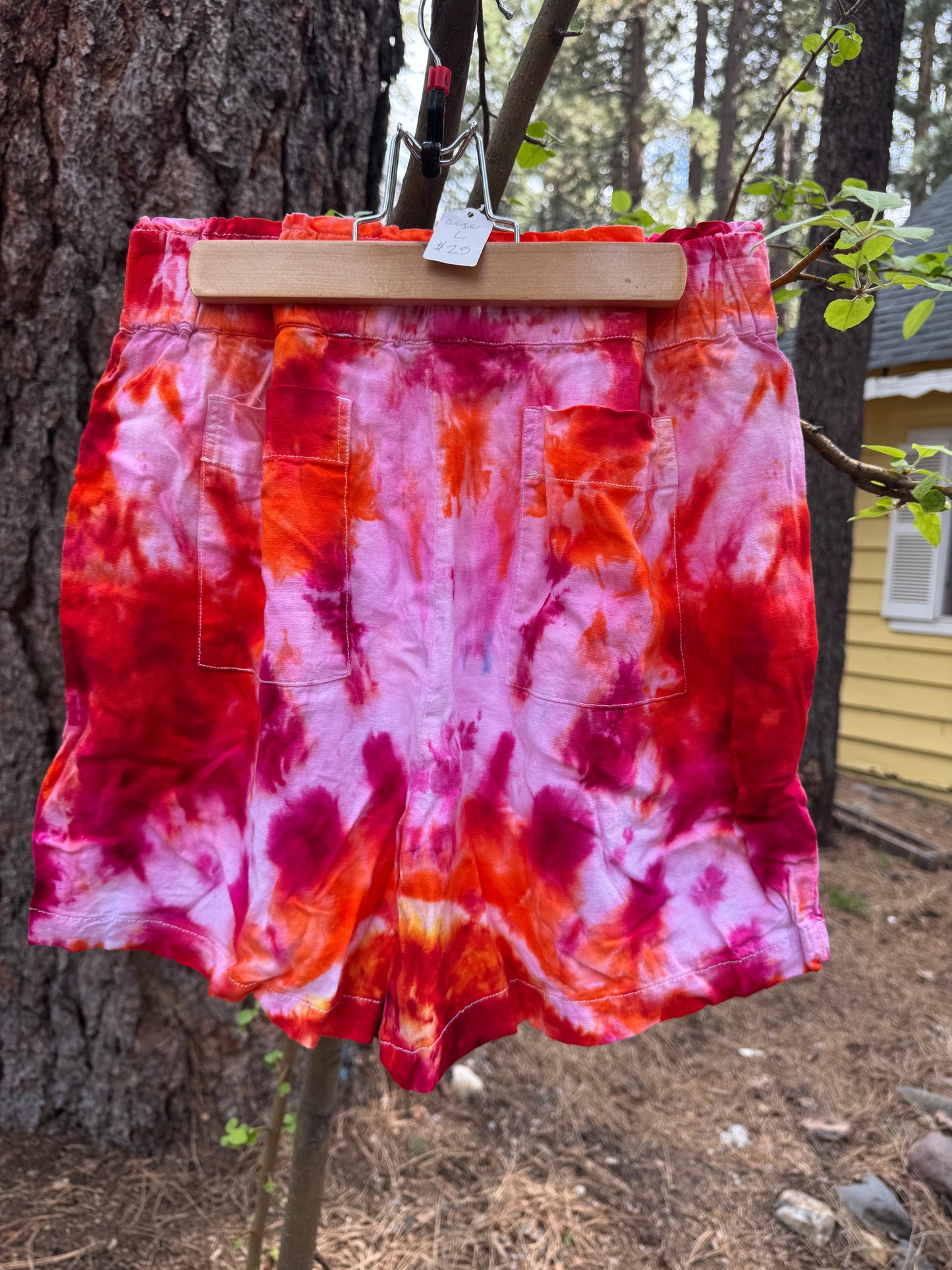 Large Linen Shorts