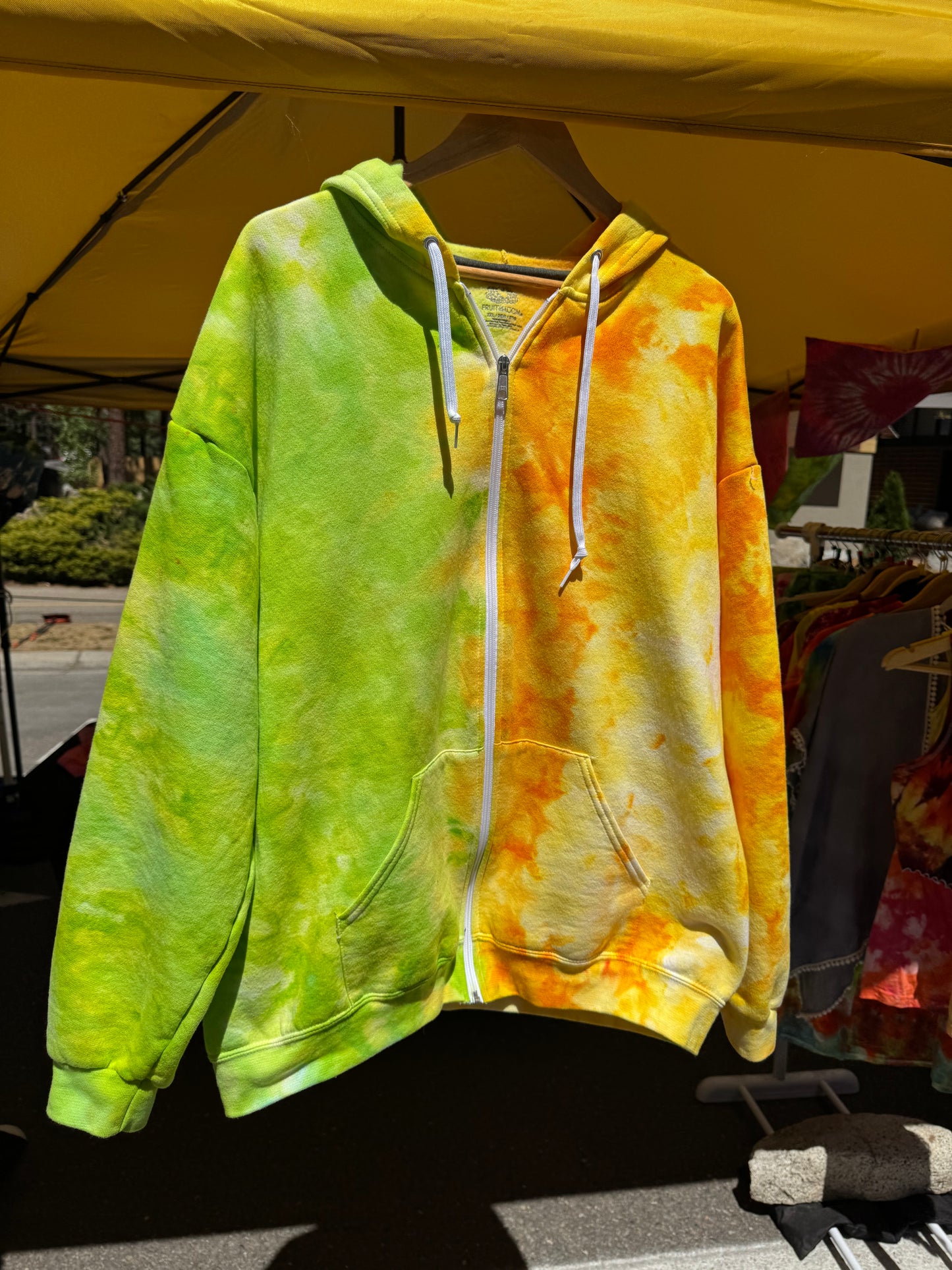 2XL Zip Hoodie - Large Back Logo *New Logo*