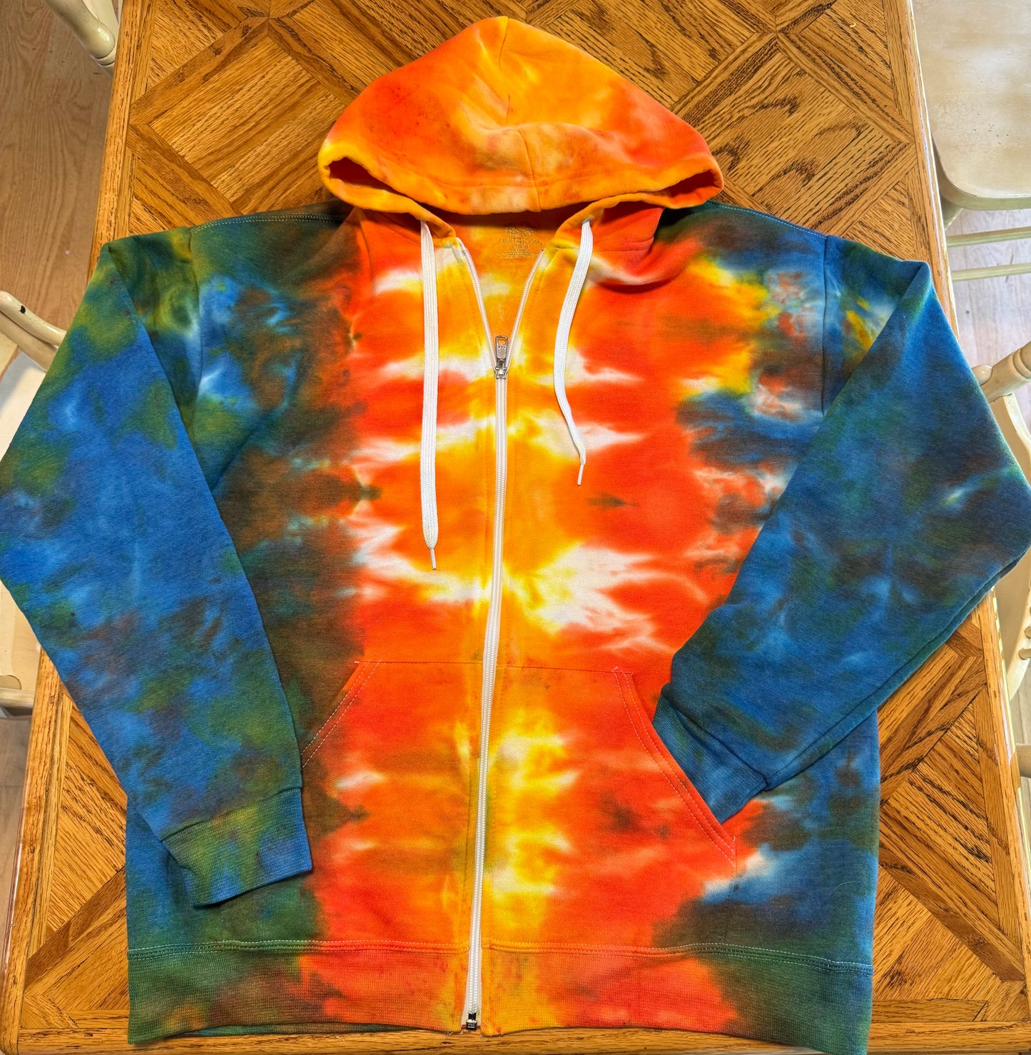 Large Zip Hoodie